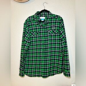 Notre Dame Fighting Irish Columbia Flannel
Long Sleeve Shirt 100% cotton